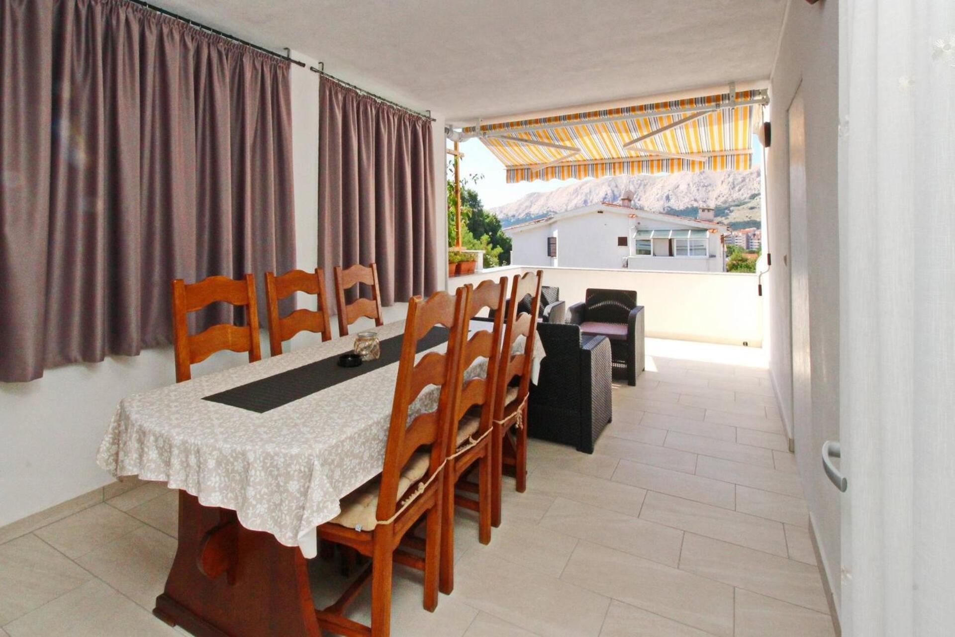 Apartments Karamarko Baška Eksteriør bilde